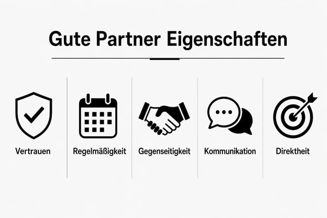 Diese Infografik veranschaulicht, worauf es bei einem guten Partner wirklich ankommt.